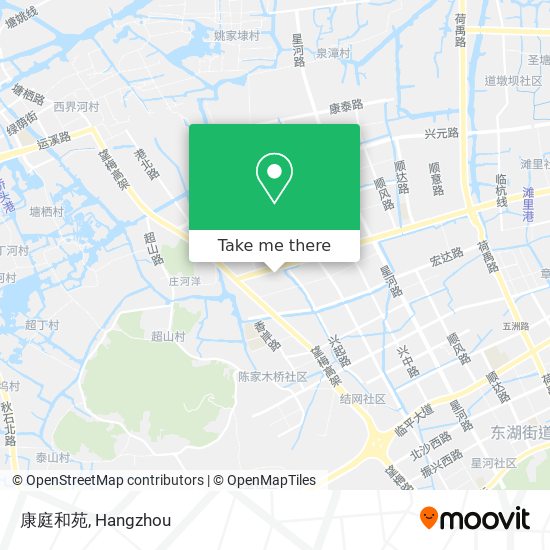 康庭和苑 map
