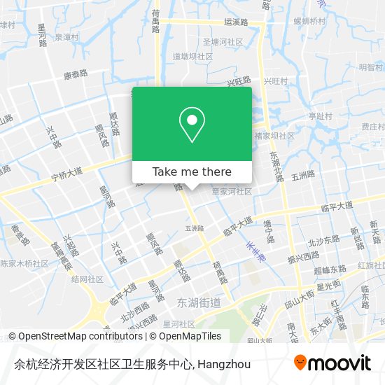 余杭经济开发区社区卫生服务中心 map