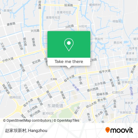 赵家坝新村 map