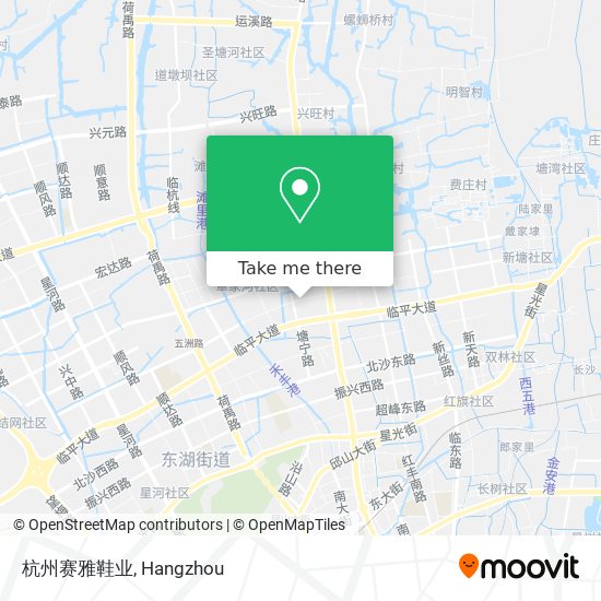 杭州赛雅鞋业 map