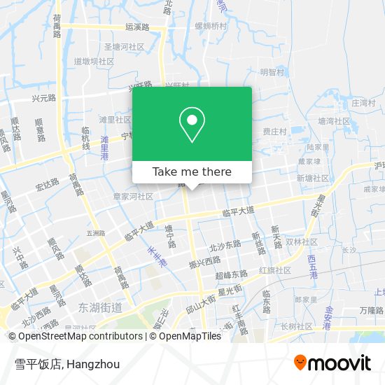 雪平饭店 map
