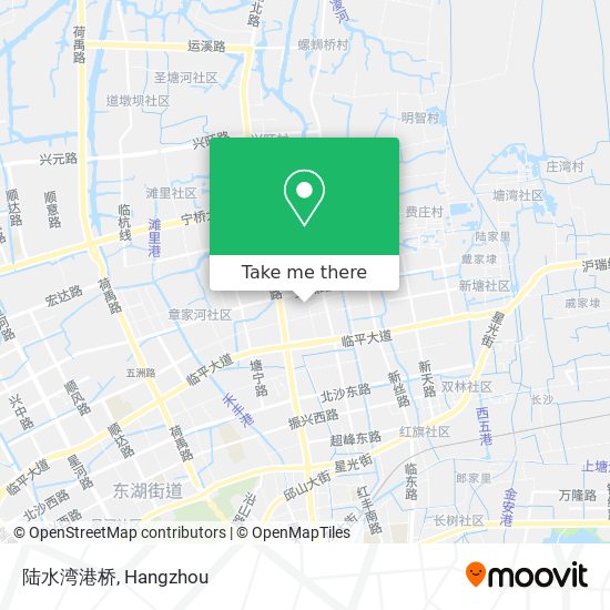 陆水湾港桥 map