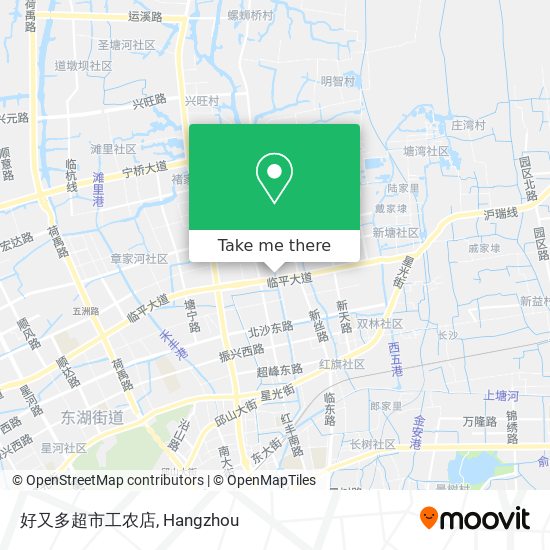 好又多超市工农店 map