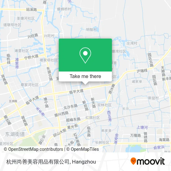 杭州尚善美容用品有限公司 map