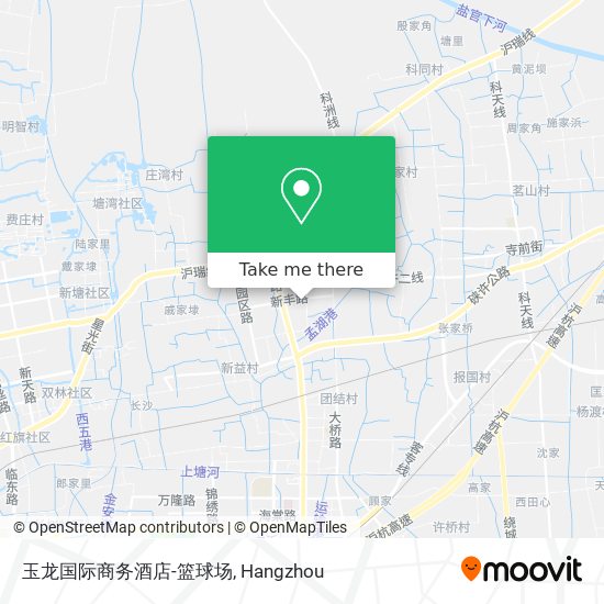 玉龙国际商务酒店-篮球场 map