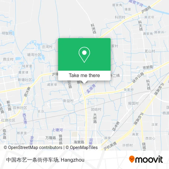 中国布艺一条街停车场 map