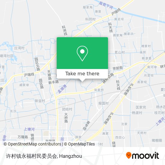 许村镇永福村民委员会 map