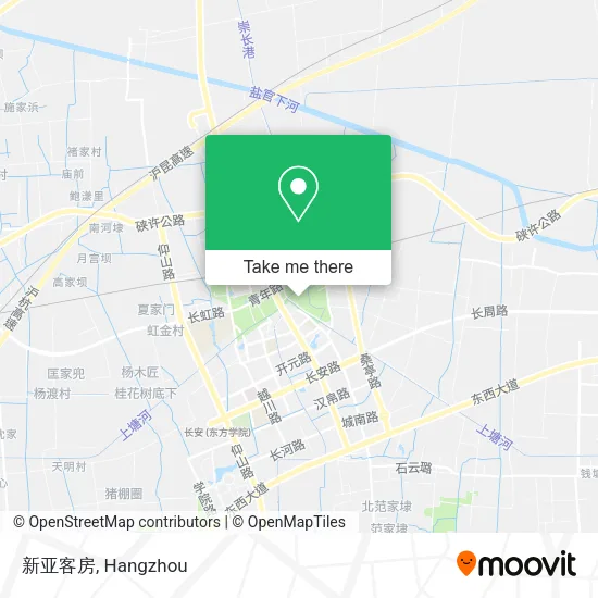 新亚客房 map