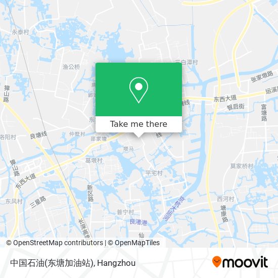 中国石油(东塘加油站) map