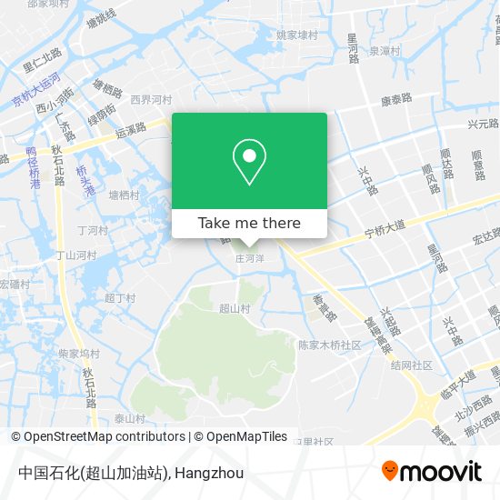 中国石化(超山加油站) map