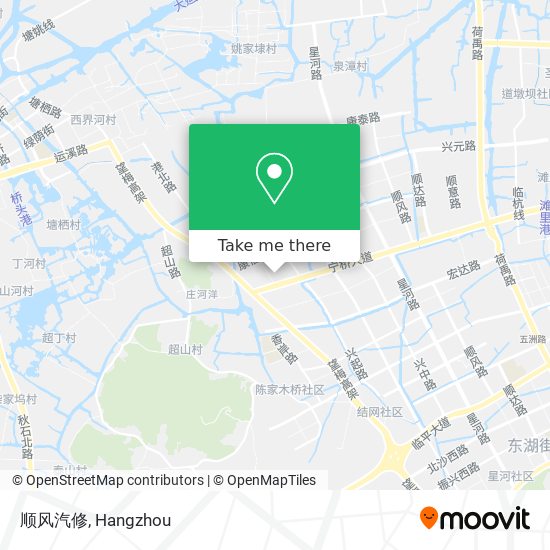 顺风汽修 map