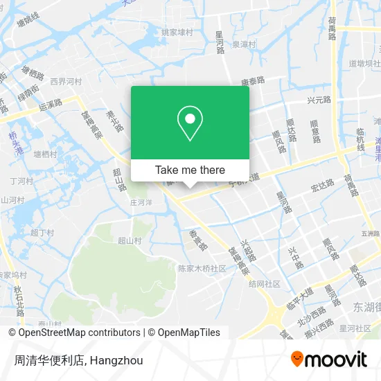 周清华便利店 map