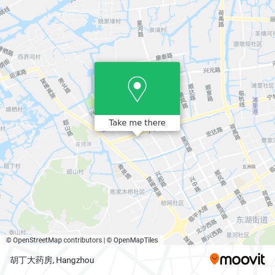 胡丁大药房 map