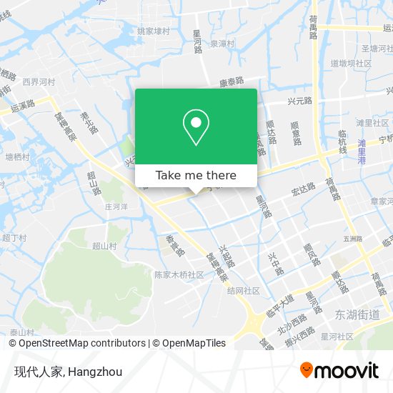 现代人家 map