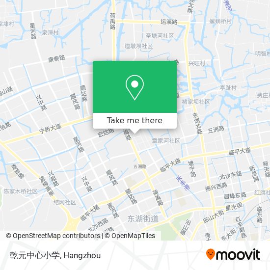 乾元中心小学 map