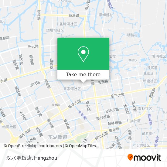 汉水源饭店 map