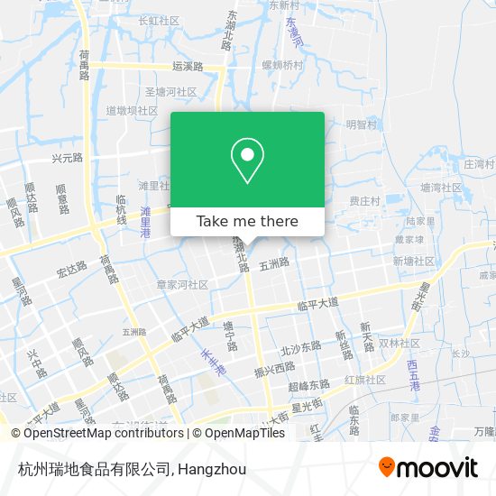 杭州瑞地食品有限公司 map