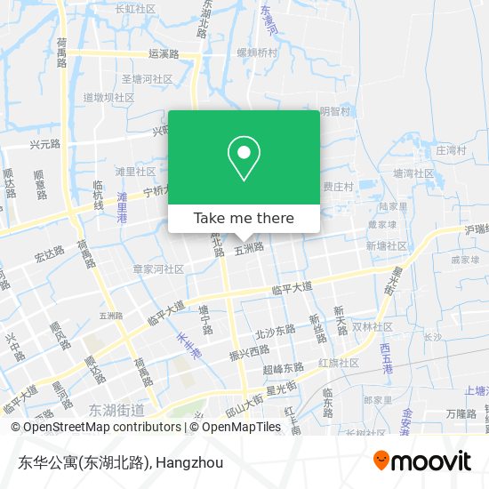 东华公寓(东湖北路) map