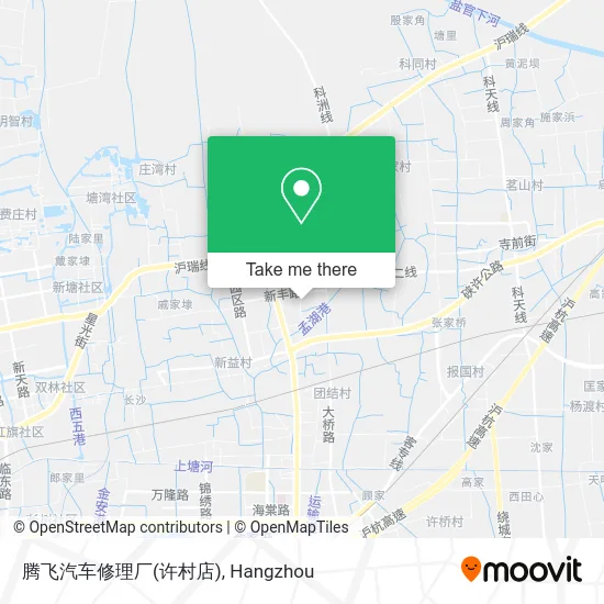 腾飞汽车修理厂(许村店) map