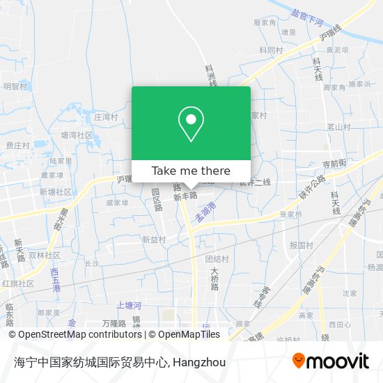 海宁中国家纺城国际贸易中心 map