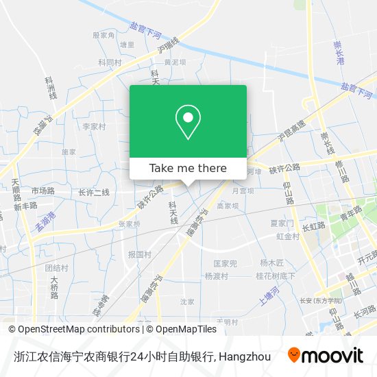 浙江农信海宁农商银行24小时自助银行 map