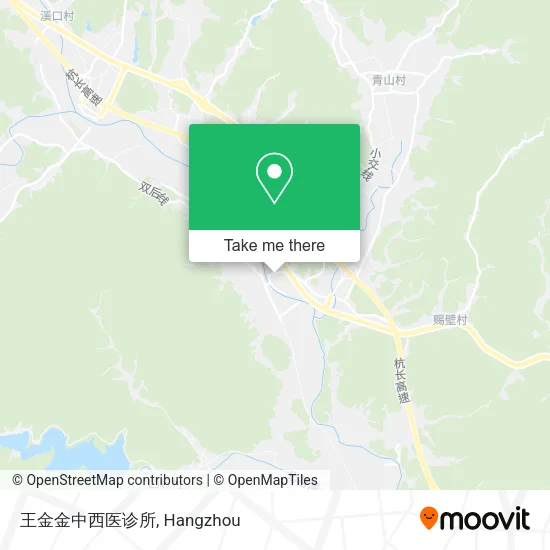 王金金中西医诊所 map