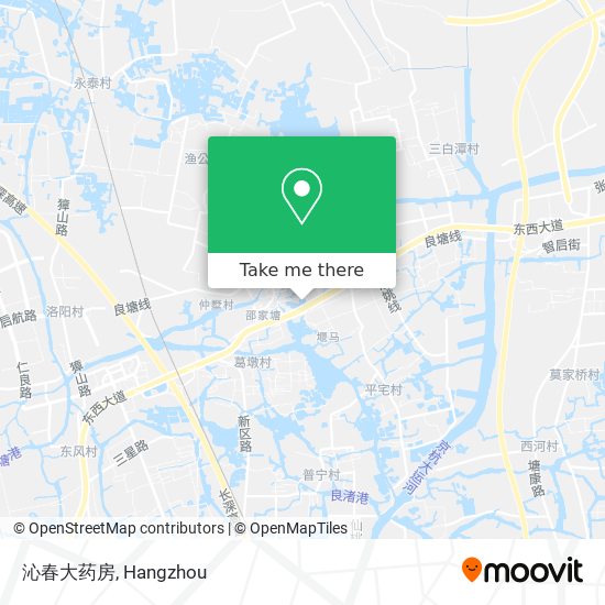 沁春大药房 map