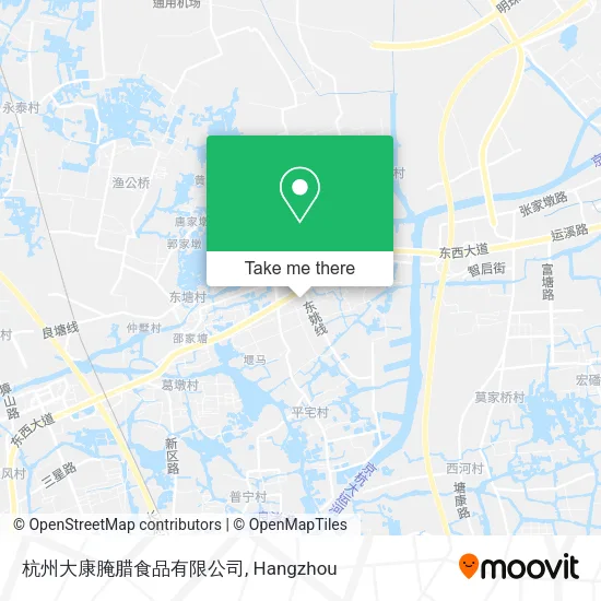 杭州大康腌腊食品有限公司 map