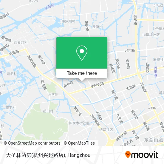 大圣林药房(杭州兴起路店) map