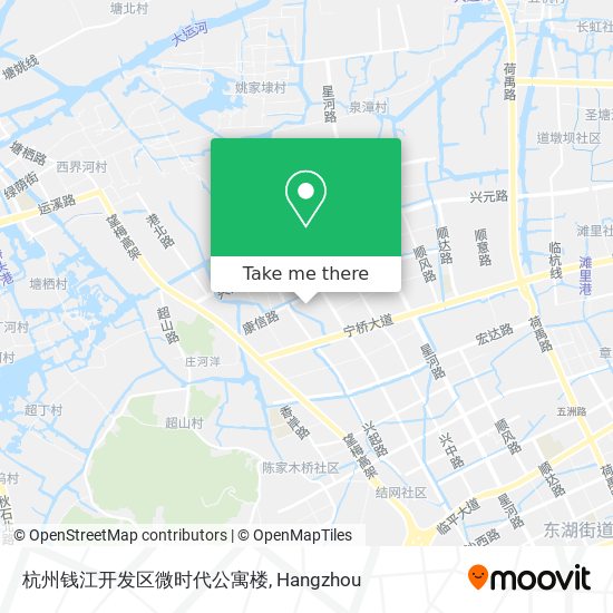 杭州钱江开发区微时代公寓楼 map