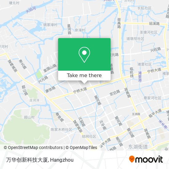 万华创新科技大厦 map