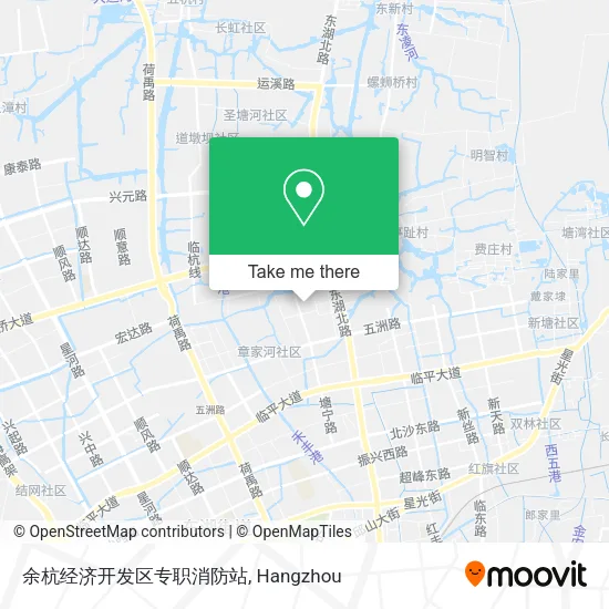 余杭经济开发区专职消防站 map