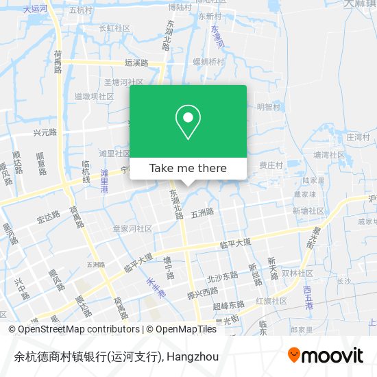 余杭德商村镇银行(运河支行) map