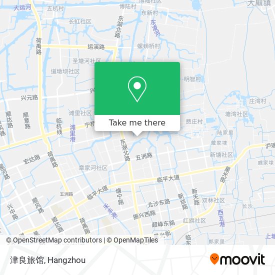 津良旅馆 map