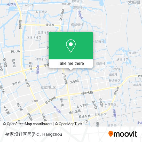 褚家坝社区居委会 map