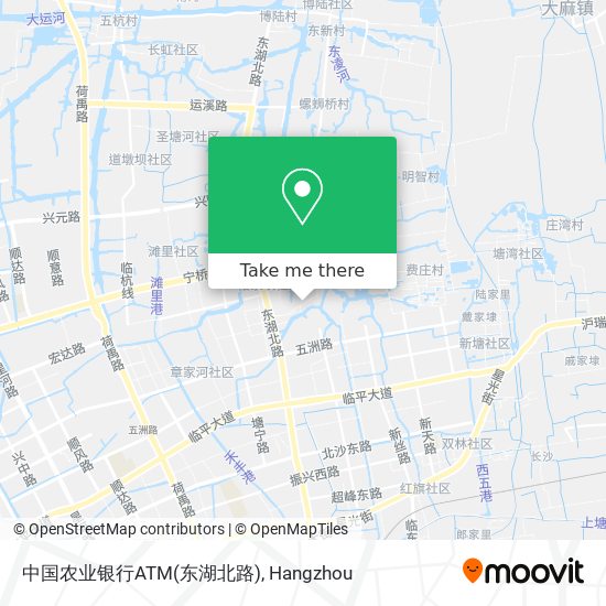 中国农业银行ATM(东湖北路) map