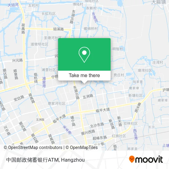 中国邮政储蓄银行ATM map