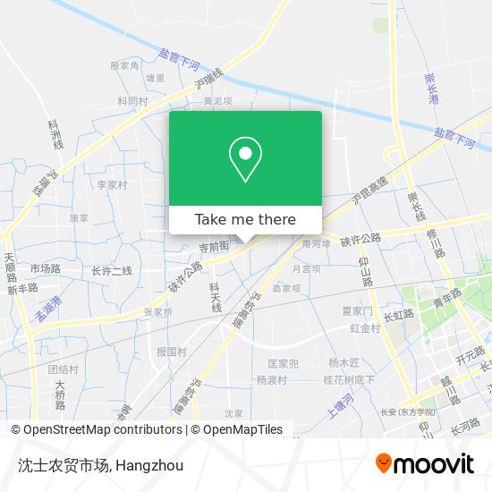 沈士农贸市场 map