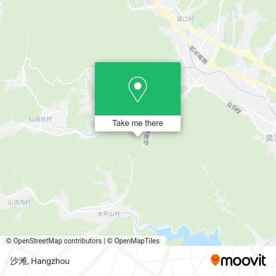沙滩 map