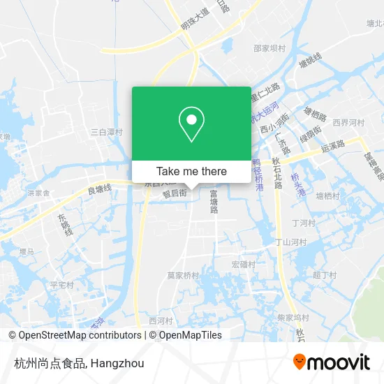杭州尚点食品 map