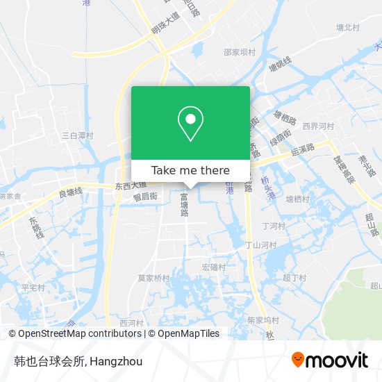 韩也台球会所 map