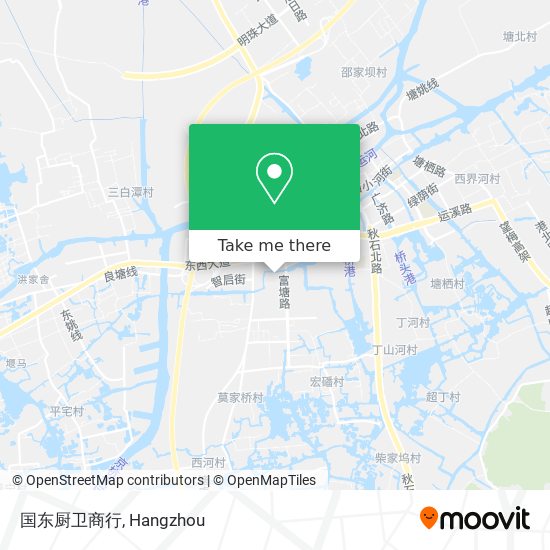国东厨卫商行 map