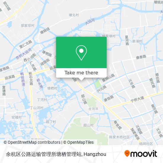 余杭区公路运输管理所塘栖管理站 map
