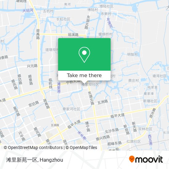 滩里新苑一区 map