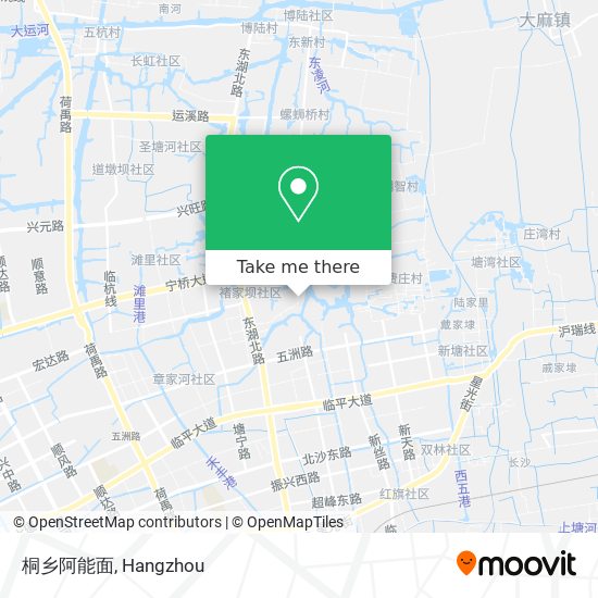 桐乡阿能面 map