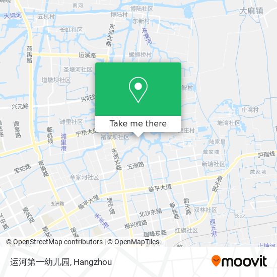 运河第一幼儿园 map