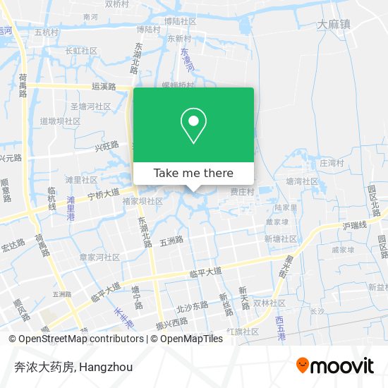 奔浓大药房 map
