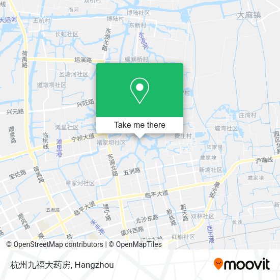 杭州九福大药房 map