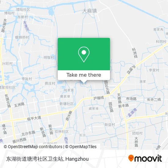 东湖街道塘湾社区卫生站 map