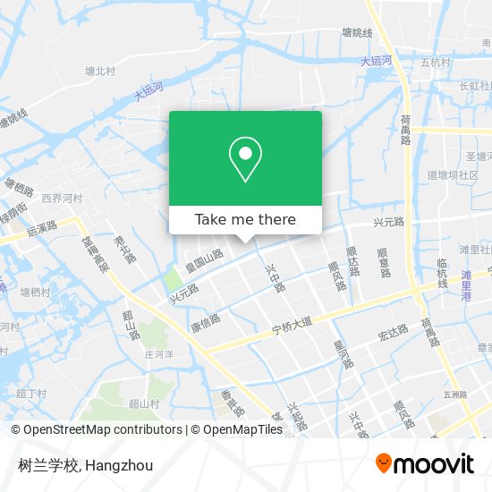 树兰学校 map